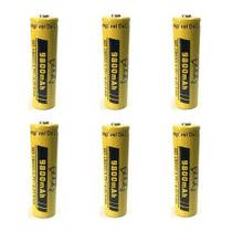 Kit 10 Baterias 18650 Recarregáveis 9800mAh 4,2V para Lanterna LED