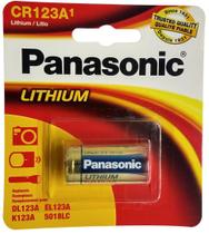 Kit 10 Baterias Cr123A 3V Panasonic Lithium