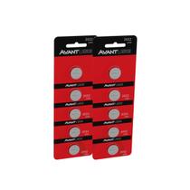 kit 10 Baterias Lítio 2032 3v Tipo Moeda Cod: 408270014-2 Avant Use kit 10 Baterias Lítio 2032 3v Tipo Moeda Cod: 408270014-2 Avant Use