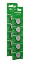 Kit 10 Baterias Pilhas De Litio Para Tx 3V Cr 2032 Intelbras