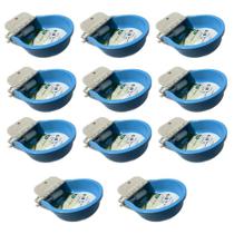 Kit 10 Bebedouro Cocho Automático Bovino Boi Ovelha Porco Injetec 4 Litros Kit 10 Bebedouro Cocho Automático Bovino Boi Ovelha Porco Injetec 4 Litros