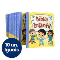 Kit 10 Bíblia Infantil Pequeninos Todolivro - Todo Livro