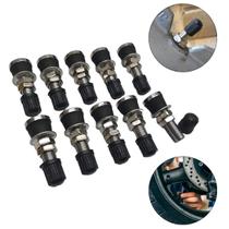 Kit 10 Bico P/ Pneu Sem Câmara Moto Ferro Reforçado Tr4062