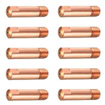 Kit - 10 Bico / Tubo De Contato Para Tocha Mig M6x25 0,9mm - 15AK / 24KD Kit - 10 Bico / Tubo De Contato Para Tocha Mig M6x25 0,9mm - 15AK / 24KD