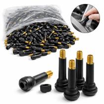 Kit 10 Bico Válvula Pneu Caminhonete Passeio S Camara Tr418