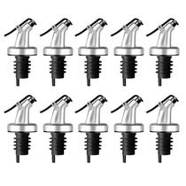 Kit 10 Bicos Dosador P/ Garrafa De Vinagre Azeite Galheteiro