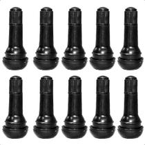 Kit 10 Bicos Válvula Pneus Sem Câmara de Moto TR413 Aro 14 a 33