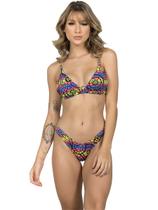 Kit 10 Biquínis Asa Delta Cintura Bojo Fio Dental Estampado