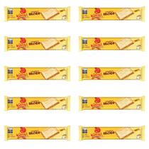 KIT 10 Biscoito Garoto Choco Biscuit Chocolate Branco 78g KIT 10 Biscoito Garoto Choco Biscuit Chocolate Branco 78g