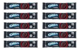 Kit 10 Biscoito Oreo Recheado Coca Cola 90gr - Mondelez