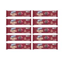 Kit 10 Biscoito Oreo Selena Gomez - Leite Cond. E Canela 90g
