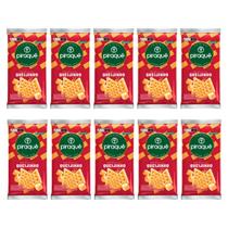 KIT 10 Biscoito Personal Cracker Queijinho 138g Piraquê