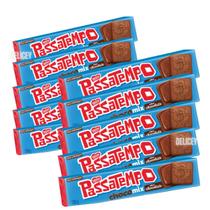 Kit 10 Biscoito Recheado PassaTempo Nestle Bolacha 130g