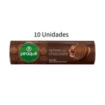Kit 10 Biscoito Recheado Piraquê 160g - sabores diversos