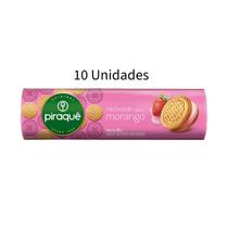 Kit 10 Biscoito Recheado Piraquê 160g - sabores diversos