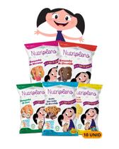 Kit 10 Biscoitos Show da Luna Sem Glúten, Sem Leite e Sem Ovos Nutripleno 30g Kit 10 Biscoitos Show da Luna Sem Glúten, Sem Leite e Sem Ovos Nutripleno 30g