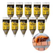 Kit 10 Bisnaga Massa Polimérica Parede Assentamento Bloco Concreto 2,5Kg Kit 10 Bisnaga Massa Polimérica Parede Assentamento Bloco Concreto 2,5Kg