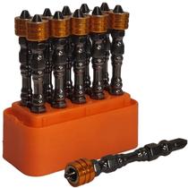 Kit 10 Bit Phillips Ph2 Com Limitador 65Mm Ponta Dupla