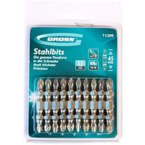 Kit 10 Bits Phillips Duplo PH-2 de 45mm 1120955 Gross - 1120955 - Gross