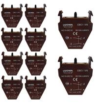 Kit 10 bloco lk6 duplo 1na 1nf (c9c11vn)