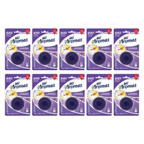 Kit 10 Bloco para Caixa Acoplada Lavanda 45g Mil Aromas Kit 10 Bloco para Caixa Acoplada Lavanda 45g Mil Aromas
