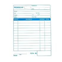 Kit 10 Bloco Pedido 1 Via 50 Folhas Cada Impresso Kit 10 Bloco Pedido 1 Via 50 Folhas Cada Impresso