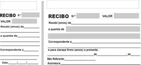 kit 10 blocos 50X1 com canhoto 22x11 cm papel branco 75 g.