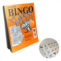 Kit 10 Blocos Cartela de Bingo para Festa e Eventos 10x11cm Free