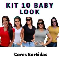 Kit 10 Blusas Feminina T-shirts Atacado Roupas Para Revenda