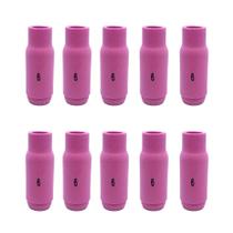 Kit 10 Bocais de Cerâmica Nº6 TE432 Tocha Tig Oximig