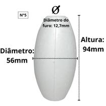 Kit 10 Boia de Pesca para Rede Corvina Cortiça Flutuador Isopor