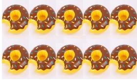 Kit 10 Boia Porta Copo Rosquinha Donuts Marrom Chocolate Praia Piscina Festa Kit 10 Boia Porta Copo Rosquinha Donuts Marrom Chocolate Praia Piscina Festa