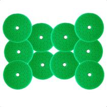 Kit 10 Boina Verde Corte Agressivo Polimento Automotivo 6P