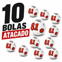Kit 10 Bolas 81 Futebol de Campo Costurada À Mão Original Kit 10 Bolas 81 Futebol de Campo Costurada À Mão Original