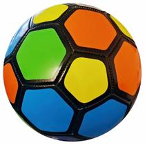 Kit 10 Bolas De Jogar Futebol Costurada Colorido