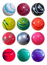 Kit 10 Bolas De Praia Vinil Grande 40 Cm Bola do Kiko De Festas Lembrancinhas - Shopprolar