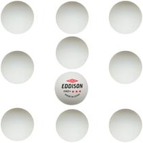 Kit 10 Bolinhas de Tênis de Mesa Ping Pong ABS ME-E001 Uso Profissional e Recreativo (Branca)