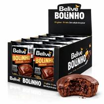 Kit 10 Bolinho BELIVE Chocolate Special Cob. Chocolate 45g