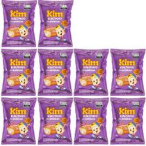 Kit 10 Bolinho Kim Sem Lactose Baunilha 70g