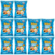 Kit 10 Bolinho Kim Sem Lactose Baunilha E Chocolate 70g