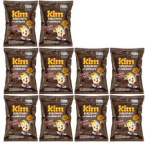 Kit 10 Bolinho Kim Sem Lactose Chocolate 70g