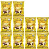 Kit 10 Bolinho Kim Sem Lactose Chocolate e Baunilha 70g