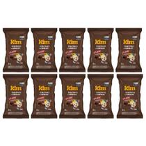 Kit 10 Bolinhos Kim Sem Lactose Chocolate 35g