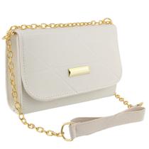 Kit 10 bolsa feminina transversal de ombro alça tiracolo
