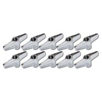 Kit 10 Borboleta Fêmea 8Mm Metal Cromado Prwnj Turbo Kit 10 Borboleta Fêmea 8Mm Metal Cromado Prwnj Turbo