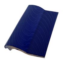 Kit 10 Bordas de Piscina de Cerâmica Sithal Azul Cobalto 12x25