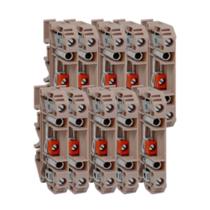 Kit 10 borne de afericao bege sak-6s 6mm2 sibratec Kit 10 borne de afericao bege sak-6s 6mm2 sibratec