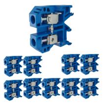 Kit 10 borne sak 16,00mm sak-16bl azul sibratec