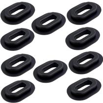 Kit 10 Borracha Tampa Lateral Coxim Titan Fan Nxr Bros Xre