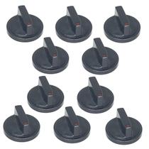 Kit 10 botao apis baquelite torneira industrial preto antigo
